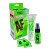 Little Genie Numb AF Kit - Anal Numbing Cream, Deep Throat Spray, and Oral Mints for Enhanced Pleasure - Model NG-NAFK-001 - Unisex - Desensitizing Collection for Heightened Sensations - Spearmint Flavored - Aqua Blue