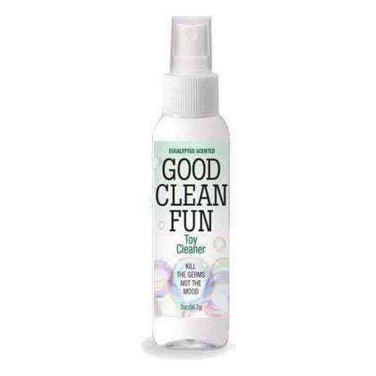 Good Clean Fun Eucalyptus Scented 2 Oz Cleaner - The Ultimate Intimate Care Solution for a Refreshing Experience