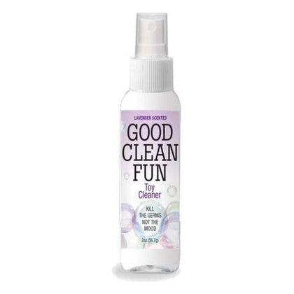 Good Clean Fun Lavender Scented 2 Oz Toy Cleaner for Intimate Pleasure - Model: LGC-TC2OZ-LAV - Gender: Unisex - Cleanse and Refresh Your Toys with Ease - Lavender Scent - Made in the USA - Adult Naughty Store