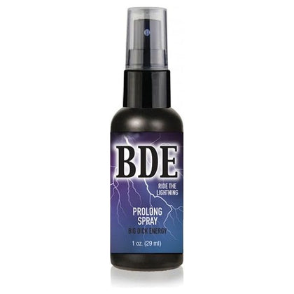 Little Genie Productions Big Dick BDE Prolong Spray 1 Oz - Male Delay Spray for Extended Pleasure - Model BDE-001 - Enhance Your Intimacy and Last Longer - Intensify Bedroom Experiences - USA - Adult Naughty Store