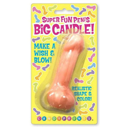 Little Genie Productions Super Fun Penis Big Candle Pink - Realistic 4