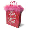 Little Genie I'm Gonna Give It To Ya! Adult Gift Bag - Medium, Surprise-Filled Pleasure Package for All Genders - Model: IGX-001, Vibrant Red - Adult Naughty Store