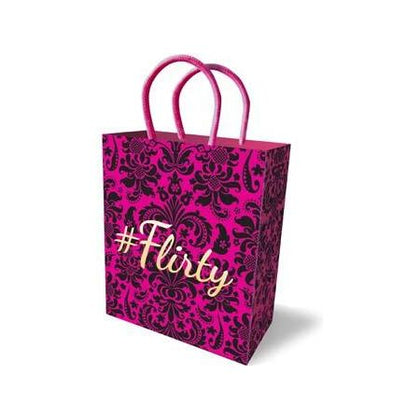 Little Genie Flirty Gift Bag Pink - Elegant Luxury Bag for Adult Toys (Model: #Flirty) - Women's Pleasure - Fleur de Lis Pattern