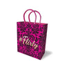 Little Genie Flirty Gift Bag Pink - Elegant Luxury Bag for Adult Toys (Model: #Flirty) - Women's Pleasure - Fleur de Lis Pattern - Adult Naughty Store