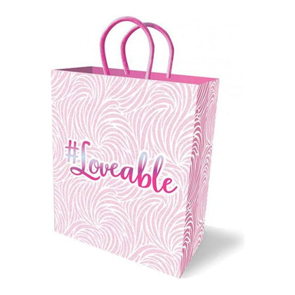 Little Genie Loveable Gift Bag - Discreet Storage Solution for Adult Toys - Model LGB-001 - Unisex - Perfect for Pleasure Accessories - Black