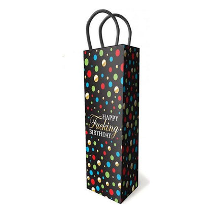 Little Genie Productions Happy Birthday Surprise Wine Gift Bag - Naughty Fun for Adults