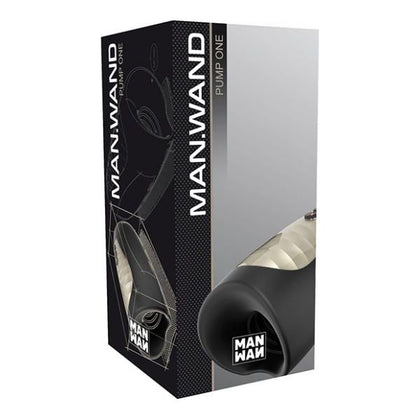 Dorcel Man Wand Pump One - 3-in-1 Suction and Vibration Masturbator for Men - Model DW-P1 - Intense Pleasure for Him - Black