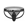 Male Power Cock Pit Fishnet Cock Ring Jock Strap Black L/XL - Men's Breathable Micro Mesh Lingerie, Waist 36-42 Inches - Adult Naughty Store