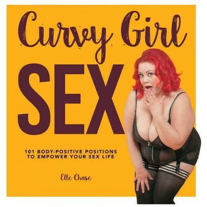 Elle Chase's Curvy Girl Sex 101: The Ultimate Guide to Empowering Pleasure with the Body Positive Body-Safe Vibrating Plus Size Dildo - Model X15B - For Women - G-Spot Stimulation - Deep Purple
