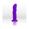 Maia Toys Porpora D1 Neon Purple Silicone Dong - 8 Inch DIL for Intense Pleasure