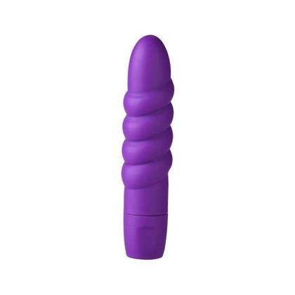 Maia Toys Sugr Mini Bullet Vibrator Purple - Curved Silicone Pleasure for Intense Stimulation - Adult Naughty Store