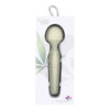 Maia Toys Marlie Cannabis Bendable Wand Vibrating & Rechargeable Massager - Model MC-BWV01 - For All Genders - Full Body Pleasure - Light Green - Adult Naughty Store