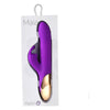 Maia Toys Karlin Supercharged Silicone Rabbit Vibrator Rechargeable Purple - Powerful Triple Action Pleasure for Women