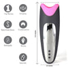 Maia Toys Piper Rechargeable Multi-Function Masturbator with Suction - The Ultimate Pleasure Experience for Men, Intense Stimulation, 15 Settings, USB Rechargeable, Medical Grade Silicone, Waterproof, Black