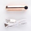 Mai Toys Jayden Rose Gold Rechargeable Vibrating Erection Ring - Model JX10 - Male - Pleasure Enhancer - Rose Gold - Adult Naughty Store