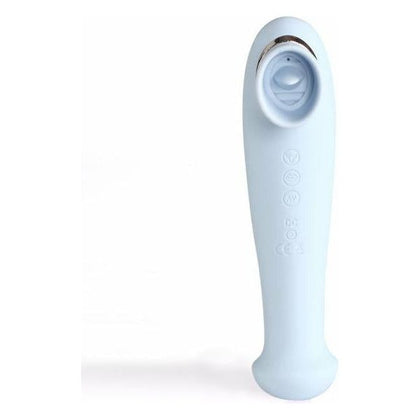 Maia Toys Destiny Blue Sucking Clitoral Stimulator - Model DS-300 - For Women - Clitoral Pleasure - Vibrating Tongue Flutter - Blue