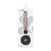 Maia Toys Gold Selina Q1 Charger Bullet Vibrator - Wireless Rechargeable Metallic Pleasure Device for Women - 25 Speeds of Pulsating Vibrations - Waterproof - 6 inches - Gold - Adult Naughty Store