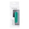 Maia Toys Jessi Mini Bullet Vibrator Rechargeable Emerald Green - Powerful 10-Speed Pleasure for All Genders! - Adult Naughty Store