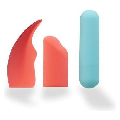 Maia Toys Sydney Mini Bullet Vibrator with Silicone Sleeves - Rechargeable, 10-Speed Pulsating Vibrations, Waterproof, Medical Grade Silicone - Pleasure in Style and Comfort