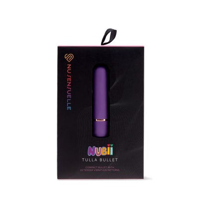 Nu Sensuelle Nubii Tulla Bullet Vibrator - Purple - Women's Clitoral Pleasure Toy - Adult Naughty Store