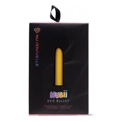 Sensuelle Nubii Evie Bullet Vibrator - Powerful 60SX Motor, 20 Intense Vibrations, Women's Pleasure, Yellow - Adult Naughty Store