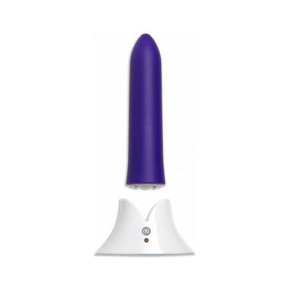 NU Sensuelle Point SP-20 Rechargeable Bullet Vibrator - Intense Clitoral Stimulation - Sensual Purple - Adult Naughty Store