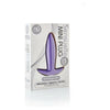 Novel Creations Sensuelle Mini Butt Plug Purple - Petite and Powerful Rechargeable Anal Pleasure for All Genders - Adult Naughty Store