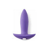 Novel Creations Sensuelle Mini Butt Plug Purple - Petite and Powerful Rechargeable Anal Pleasure for All Genders - Adult Naughty Store