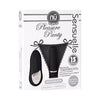 Sensuelle Pleasure Panty Black Remote Control O-S - The Ultimate Intimate Experience for Her - Model SPBRC-O-S - Adult Naughty Store