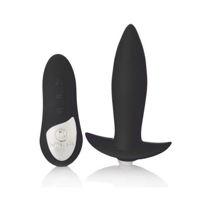 Sensuelle Remote Control Rechargeable Mini Plug Black - Adult Naughty Store