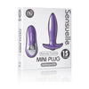 Sensuelle Remote Control Rechargeable Mini Plug Purple - Powerful Anal Pleasure for All Genders - Adult Naughty Store