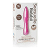 NU Sensuelle Bobbii USB Rechargeable Bullet - 69 Function Deep Throbbing Pleasure Toy for Women - Pink - Adult Naughty Store