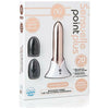 Sensuelle Point Plus Rose Gold Bullet Vibrator - Powerful 20 Function Rechargeable Waterproof Pleasure Toy for Women