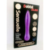 NU Sensuelle Bobbii XLR8 Purple Silicone Rechargeable Vibrator - Turbo Boost, 15 Functions, Waterproof