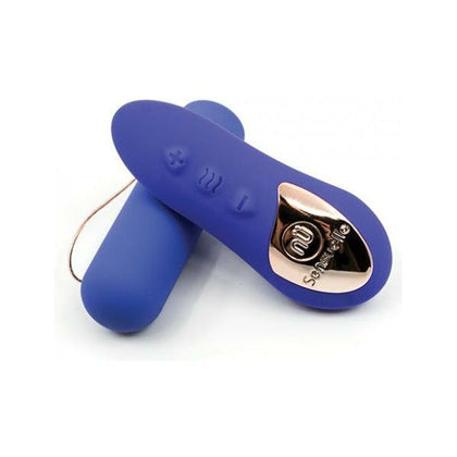 Sensuelle SV-BUL-UV Ultra Violet Remote Control Wireless Bullet Plus - Powerful 15-Function Vibrating Bullet for Intense Pleasure - Suitable for All Genders - Waterproof and Discreet