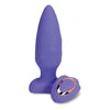 Sensuelle Andii Roller Motion Ultra Violet Purple Vibrating Anal Plug - Adult Naughty Store