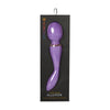Nu Sensuelle Alluvion X60S Dual-Ended Wand Vibrator - Intense Pleasure for Clitoral, G-Spot, and Anal Stimulation - Purple