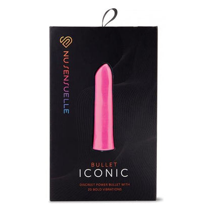 Nu Sensuelle Iconic 60SX Deep Pink Bullet Vibrator - Powerful Pleasure for Women - Adult Naughty Store