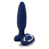 Nu Sensuelle Fino Roller Motion Plug - Model FSP-001 - Unisex Vibrating Anal Pleasure Toy - Navy Blue - Adult Naughty Store