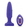 Nu Sensuelle Fino Roller Motion Plug Ultra Violet - Powerful Vibrating Anal Plug for Sensual Pleasure - Adult Naughty Store