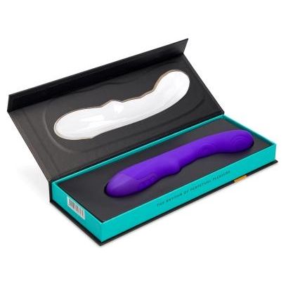 NU Sensuelle Sensuelle Vivi Double Tapping G-Spot and Clitoral Vibrator - Deep Purple