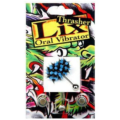 Lix Thrasher Oral Vibrator Blue - The Ultimate Pleasure Enhancer for Intimate Moments