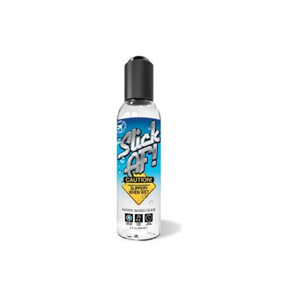 Introducing the Slick AF! 2 Oz Water-Based Personal Lubricant - The Ultimate Pleasure Enhancer for All Genders and Intimate Moments
