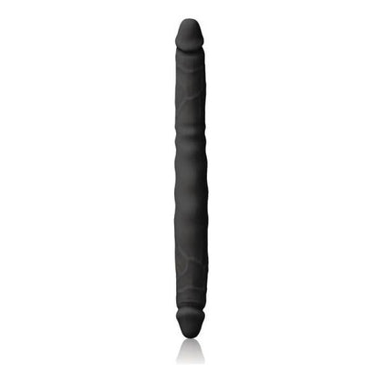 NS Novelties Colours Double Pleasures Black Silicone 12-Inch Double Dong for Sensual Stimulation in Assorted Colors