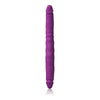 NS Novelties Colours Double Pleasures Purple Silicone Double Dong - Model X12 - Unisex Pleasure Toy for Simultaneous Stimulation - Adult Naughty Store