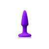 NS Novelties Colours Pleasures Mini Plug Purple - Model NP-1018 - Unisex Anal Pleasure Toy - Adult Naughty Store