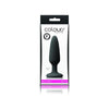 NS Novelties Colours Pleasures Small Plug Black - Model NP-SPB001 - Unisex Anal Pleasure Toy - Adult Naughty Store