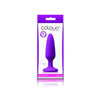 NS Novelties Colours Pleasures Small Plug Purple - Model NP-SP001 - Unisex Anal Pleasure Toy - Adult Naughty Store