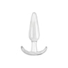 NS Novelties Jelly Rancher Smooth T-Plug Clear Butt Plug - Model TPC-1234 - Unisex Anal Pleasure Toy in Clear - Adult Naughty Store