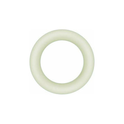 NS Novelties Firefly Halo Small Clear Glow-in-the-Dark Silicone Cock Ring - Model 50mm (1.96 inch) - Enhance Pleasure for Men and Couples